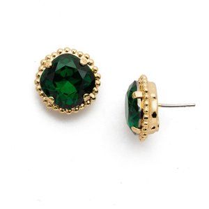 Cushion-Cut Solitaire Stud Earrings